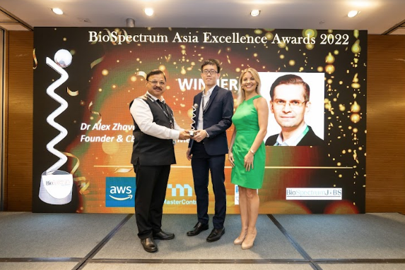 Dr Alex Zhavoronkov wins BioSpectrum Asia Entrepreneur of the Year